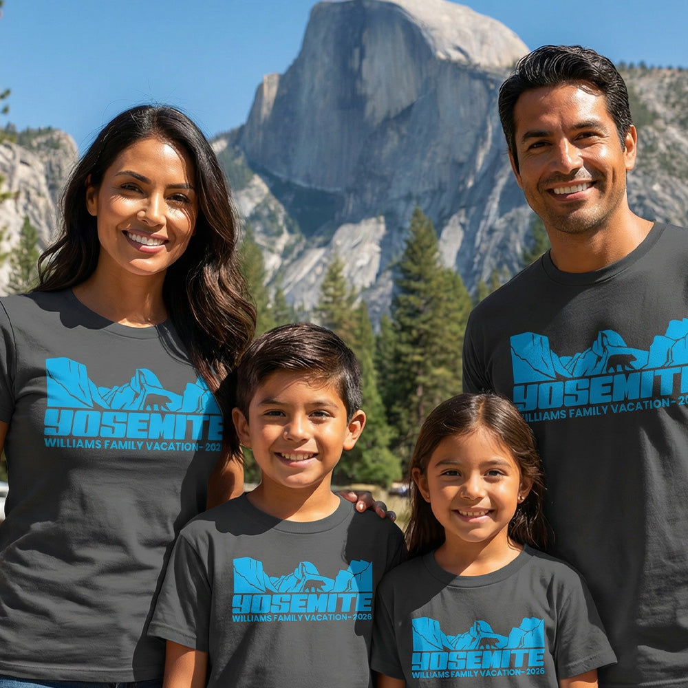 Yosemite – Wild Peaks - Personalized T-Shirt