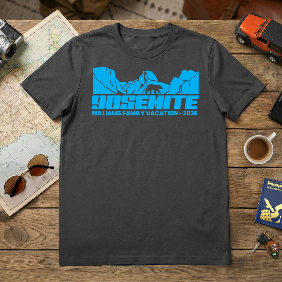 Yosemite – Wild Peaks - Personalized T-Shirt