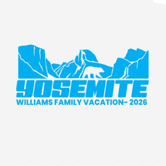 Yosemite – Wild Peaks - Personalized T-Shirt