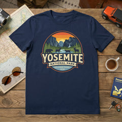 Yosemite – Sunset Circle - Personalized T-Shirt