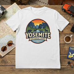 Yosemite – Sunset Circle - Personalized T-Shirt