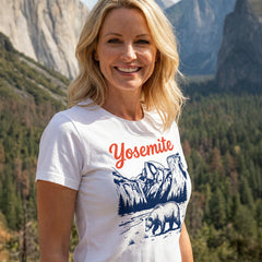 Yosemite – Vintage Bear - T-Shirt