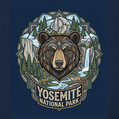 Yosemite – Black Bear Mandala T-Shirt
