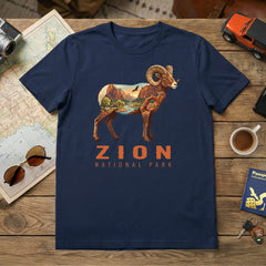 Zion – Bighorn Icons Mashup T-Shirt