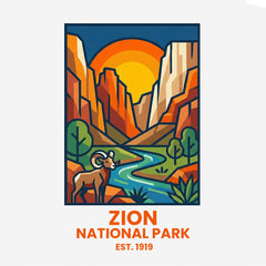 Zion – Modern Mosaic T-Shirt