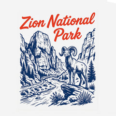 Zion – Retro Bighorn T-Shirt