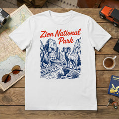 Zion – Retro Bighorn T-Shirt