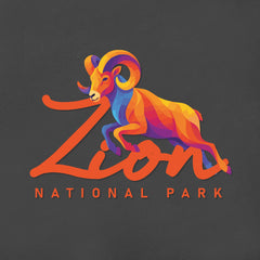 Zion – Desert Bighorn Script T-Shirt